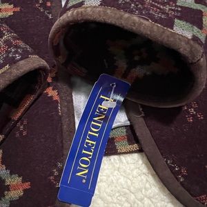 NWT Pendleton Jeans Jacket Rich Burgundy Fall tones SZ XL